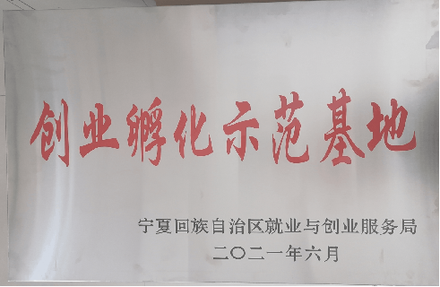 自治区优秀创业孵化示范基地